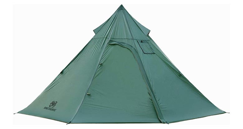 OneTigris Iron Wall Stove Tent Lightweight Teepee Camping Tent