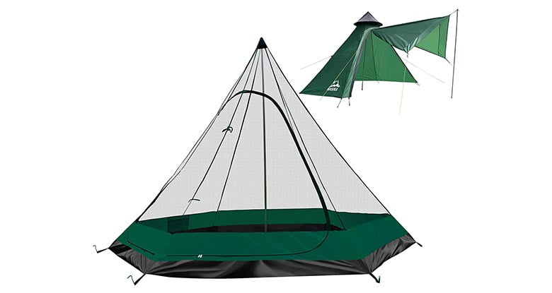 HASIKA Teepee Camping Conical Tent
