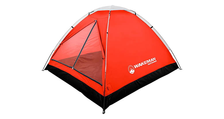 Wakeman 2 Person Tent – Lightweight Dome Tents for Kids or Adults
