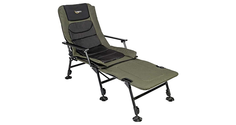 VINGLI Folding Fishing Chair Plus Foot Rest Attachment