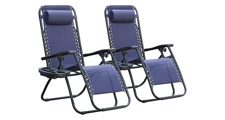 Homall Zero Gravity Chair Patio Folding Lawn Lounge Chairs