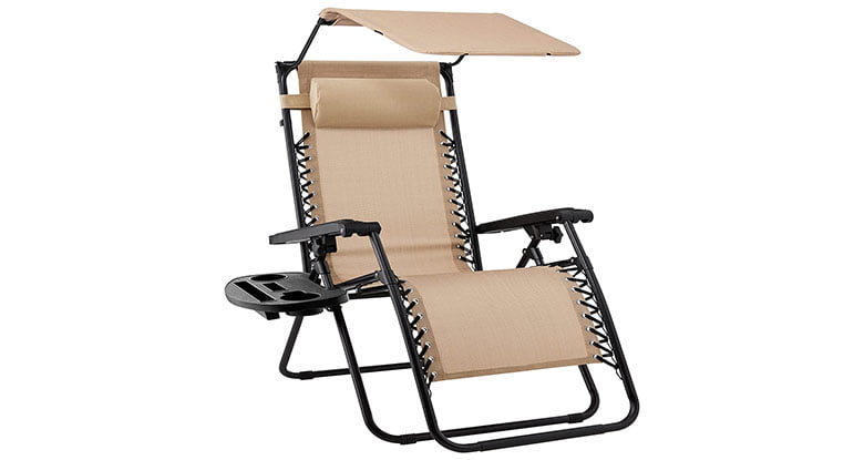 Best Choice Products Folding Zero Gravity Outdoor Recliner Patio Lounge Chair
