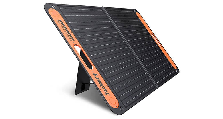 Solar panel for camping