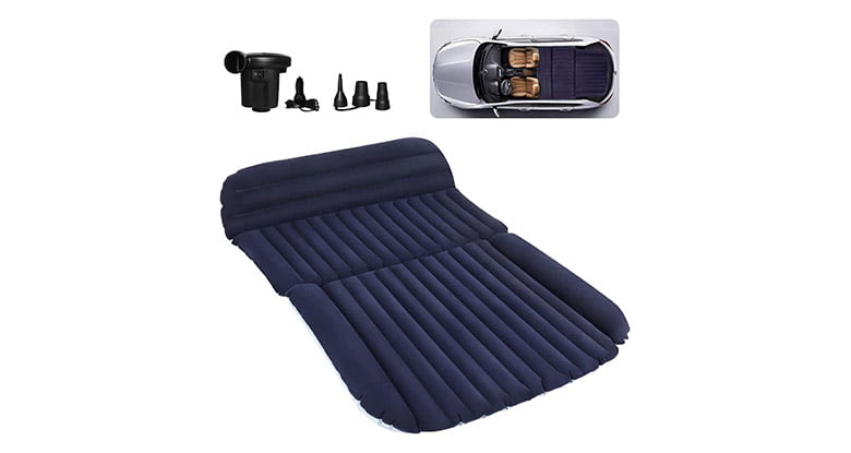 3. QDH SUV Air Mattress-Thickened Car Bed Back Seat Mattress