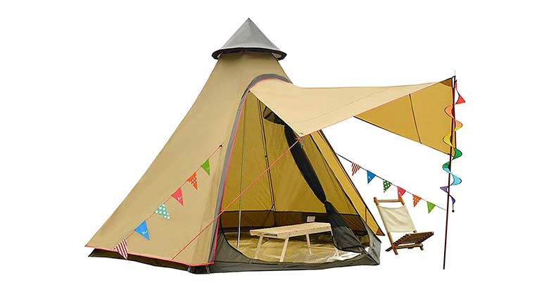 Vidalido Dome Camping Tent 5-6 Person: