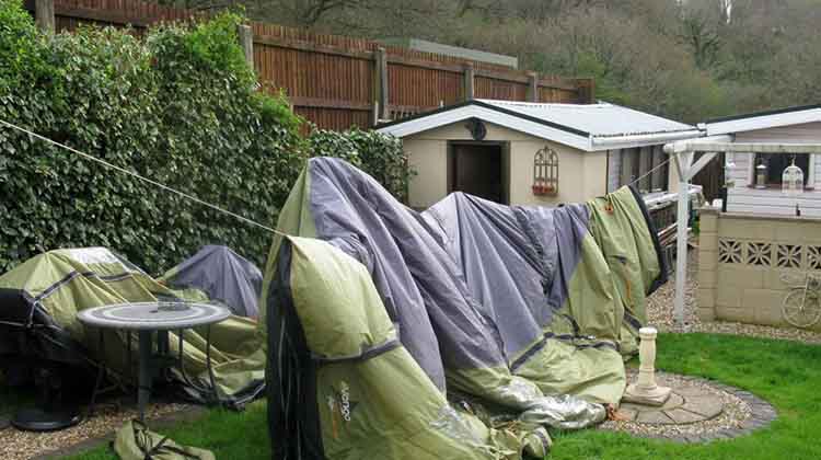 Leave The Tent For Drying Completely